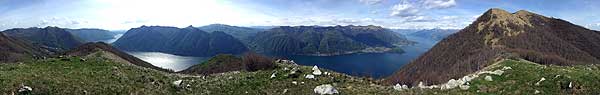 Dalla cima del Comlenacco (foto di Lorenzo)
