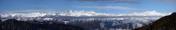 Dal Monte Stivo verso la Lombardia