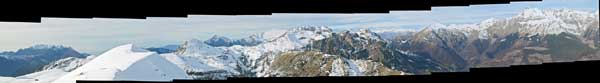 Vista dalla cima dell