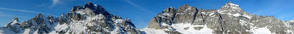 Vista dalla cima del Monte Cazzola (Alpe Devero)