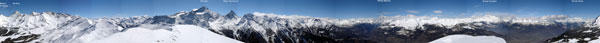 Dalla cima del Point de la Pierre (Val di Cogne)