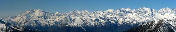 Dallo Ziccher (Val Vigezzo) verso il Monte Rosa